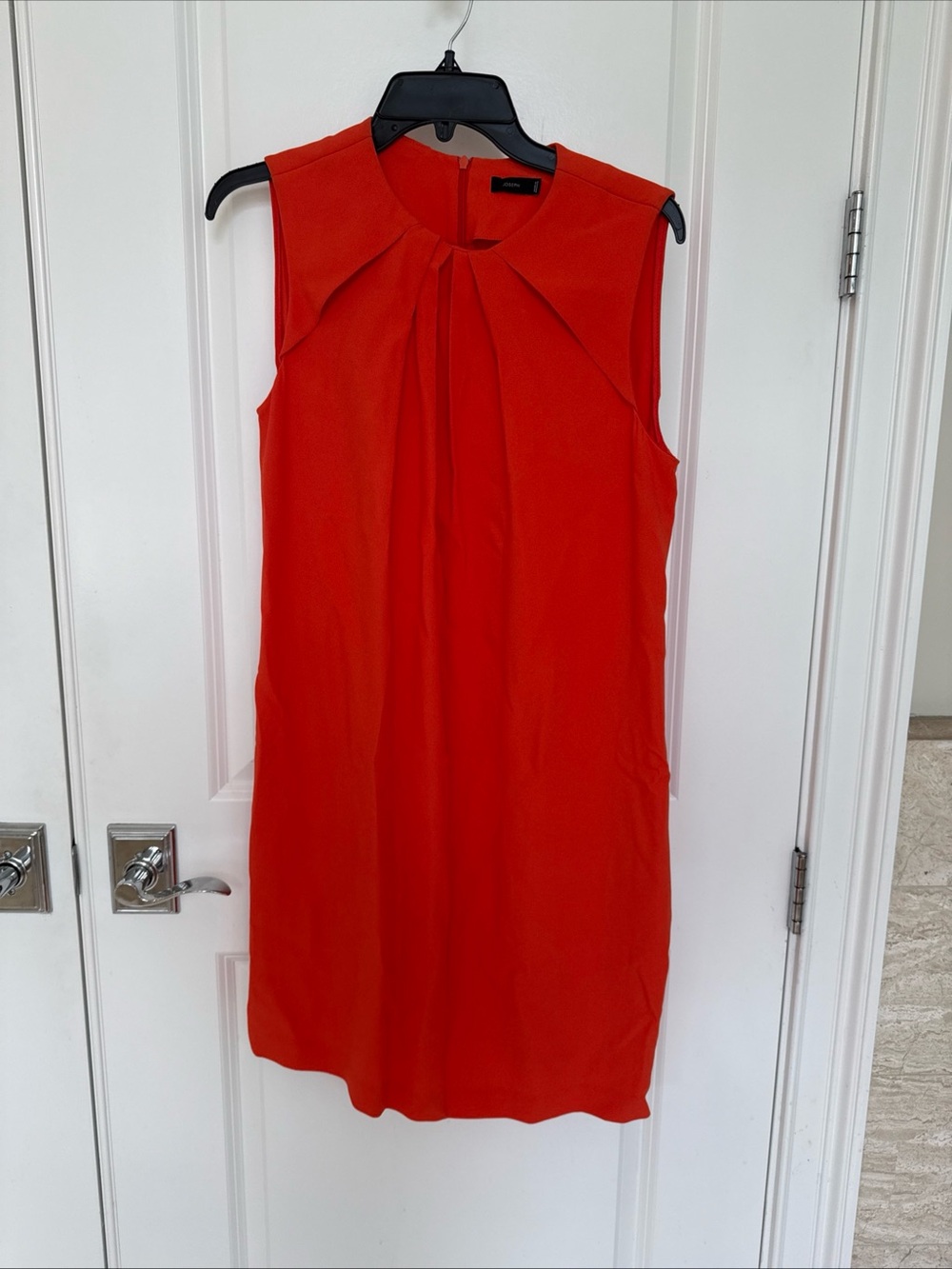 Joseph orange sheath Sleeveless Dress